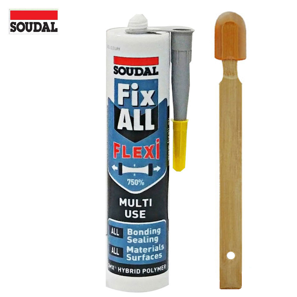 수달 픽스올 실리콘 Flexi 플렉시 회색 냄새없는 750% 고탄성 방수 강력접착 실리콘+헤라 세트, 1개 15,900원