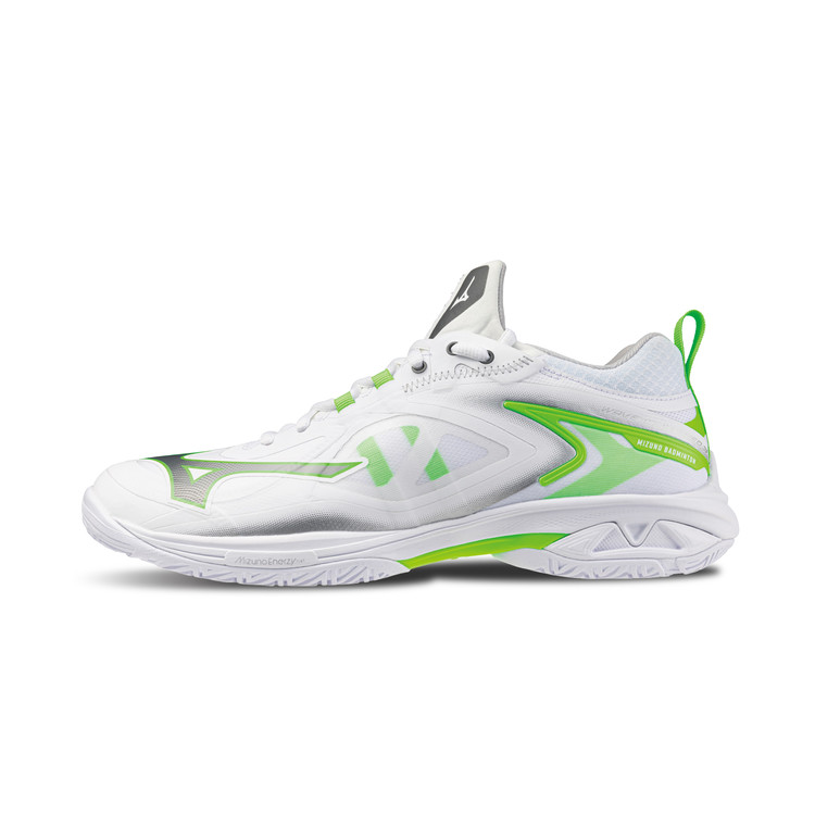 미즈노 MIZUNO 71GA247321 웨이브 클로네오3 네온 라임 배드민턴화 피클볼 인도어화 159,000원