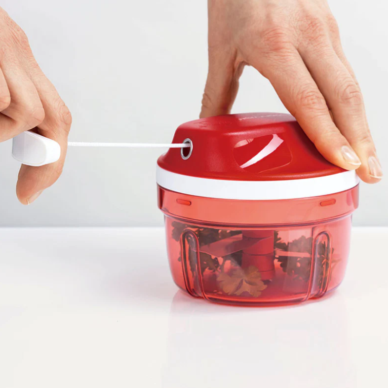 타파웨어 정품 만능다지기 야채다지기 마늘다지기 수동차퍼 이유식다지기, 1개, 레드 58,930원