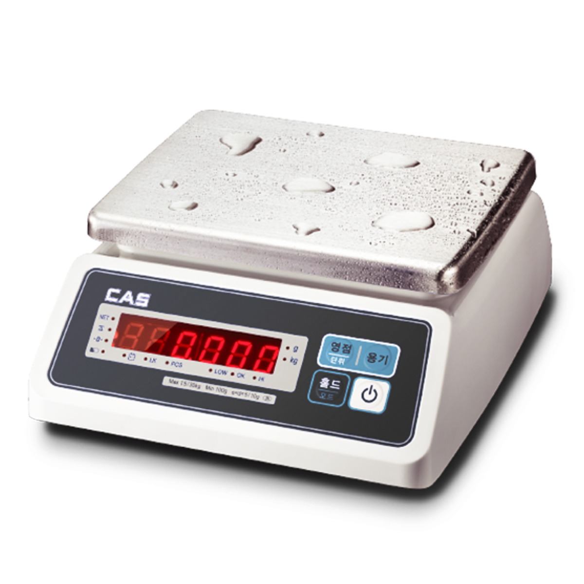 CAS 카스 방수 중량저울 SWII-15EW 15kg SWII-EW 계량 수산 주방 5g 152,500원