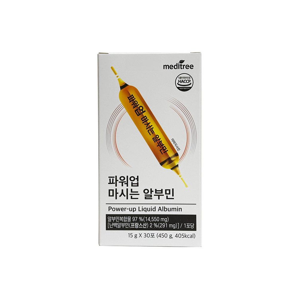 메디트리 파워업 마시는 알부민 30p, 15g, 30개 14,900원