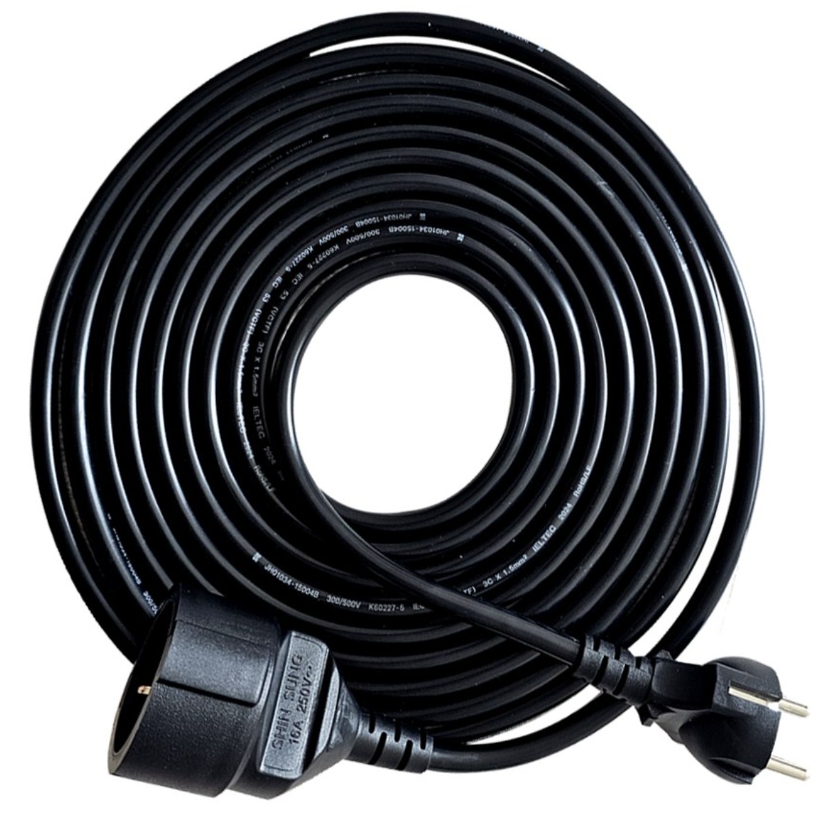 가가넷 신성 전기코드 연장선 1구 SSE-A-16A1, 5m, 블랙, 1개 19,000원