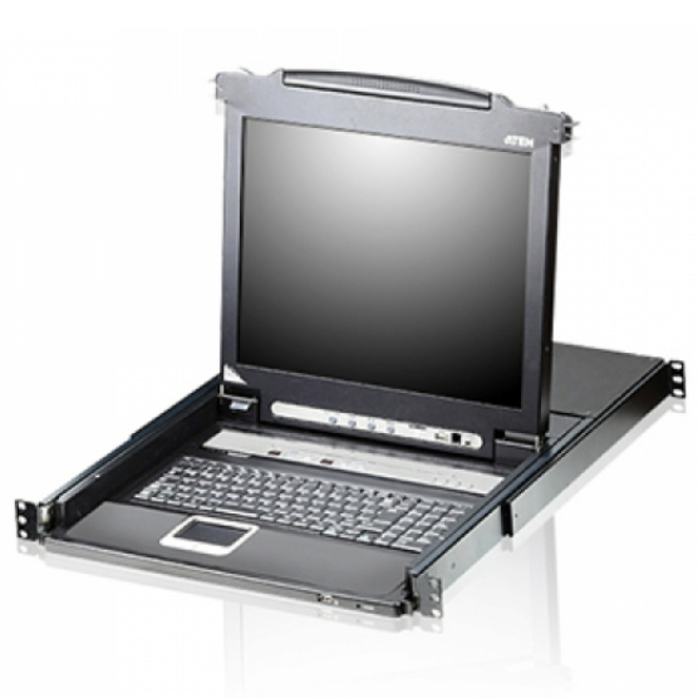 ATEN(에이텐) CL5716M 17인치 16포트 PS/2-USB VGA LCD KVM 스위치 with 데이지 체인 포트 및 USB 주변 기기 지원 2,210,000원