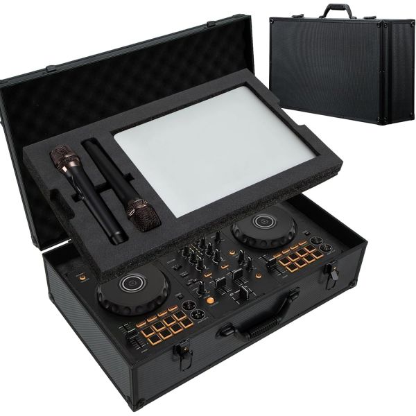 DDJ-FLX4 / DDJ-400 DDJ-REV1 DDJ-SB3 DDJ-SB2용 DJ 컨트롤러 하드 케이스 | 듀얼 레이어 고밀도 보호 폼 노트북 마이크 헤드폰 케이블용 손잡이 191,800원