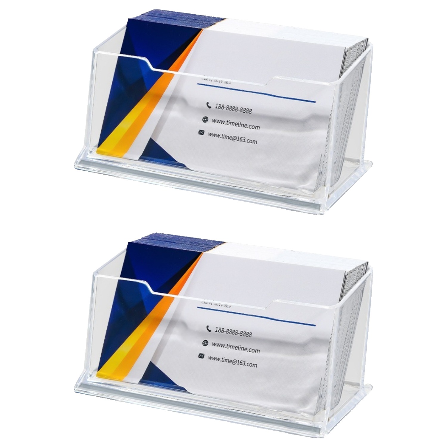 제이제이 아크릴 명함 거치대 투명 3,230원