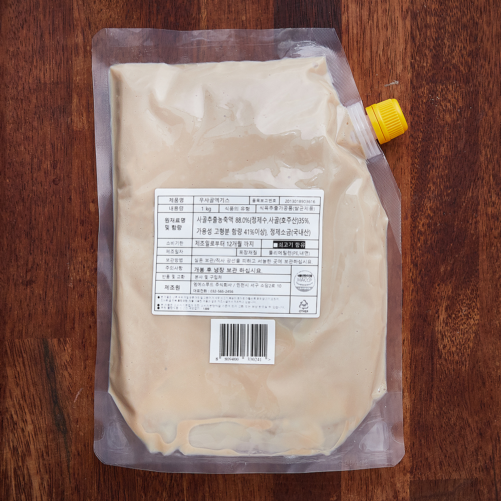 [로켓프레시] 엠에스푸드 우사골엑기스, 1kg, 1개 13,890원