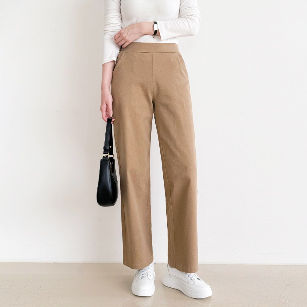 에이플심플 여성 일자코튼팬츠 여자 봄가을용 면바지 15,120원