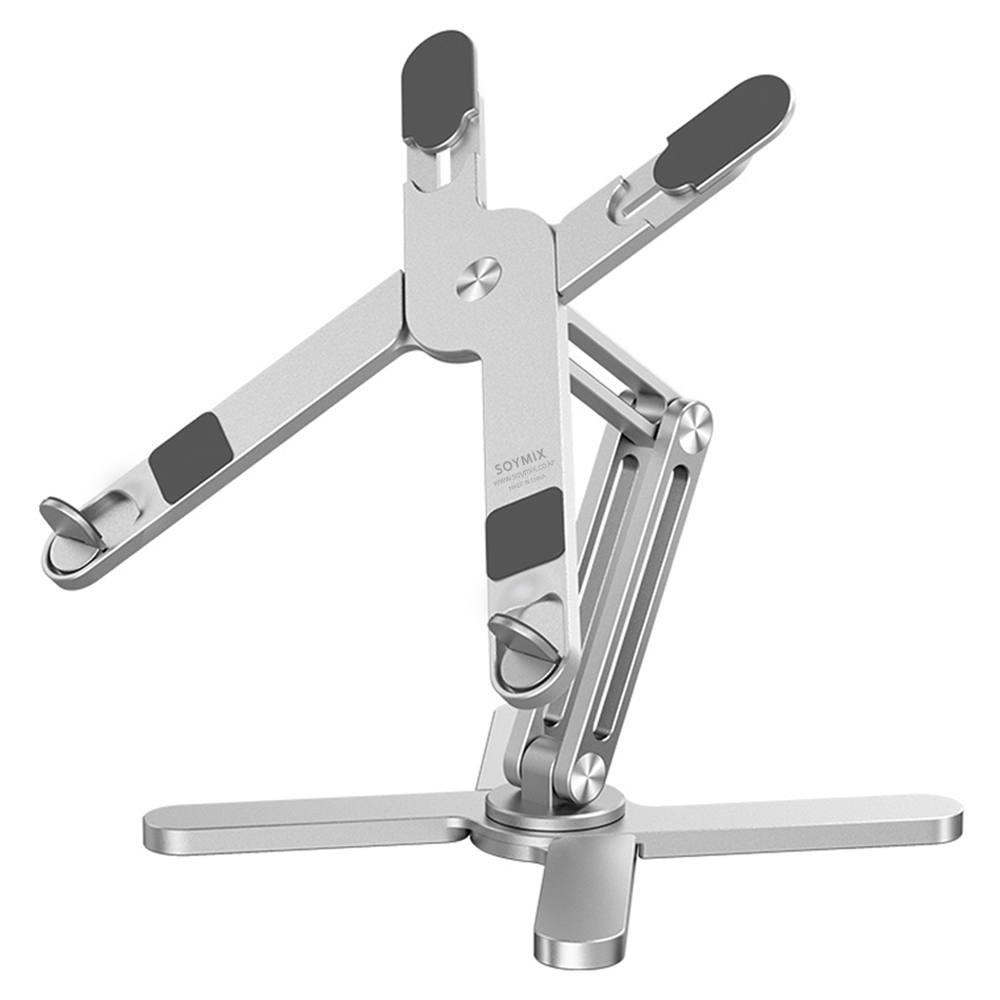 소이믹스 프리미엄 마제스틱 휴대용 접이식 노트북 맥북 거치대 SOMEMX, 실버, 1개 37,900원