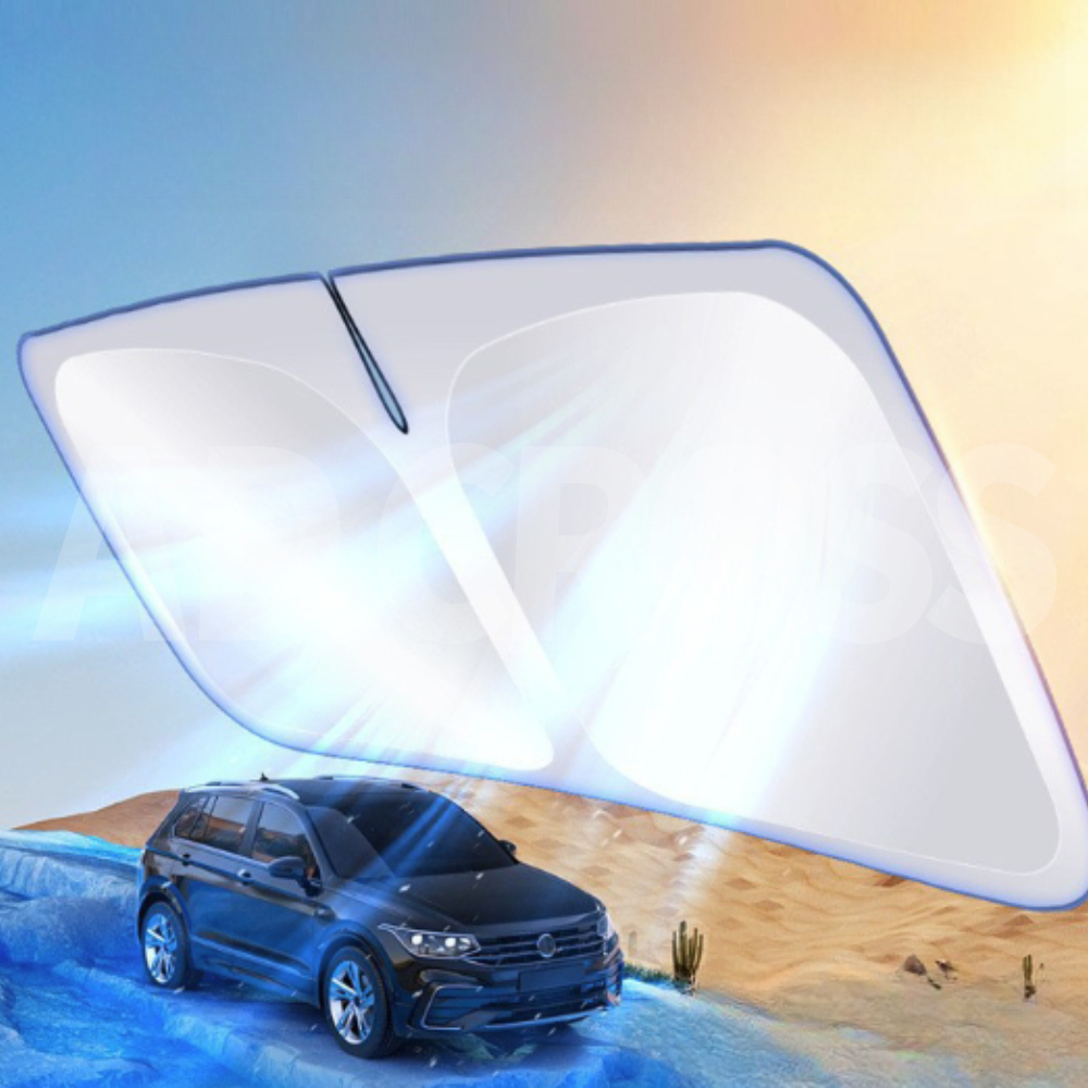 [인포벨] 애드크로스 홈쇼핑 레모토 차량용 햇빛 가리개 차량용 자동차 자외선 차단 앞 유리 우산 가림막 햇빛 가리게 V컷 원터치형 12,900원