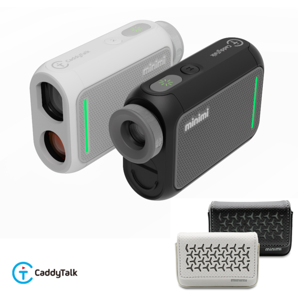 [골프존 캐디톡] 초소형 레이저 골프거리측정기 미니미NR (minini NR) 가죽파우치 포함 168,000원