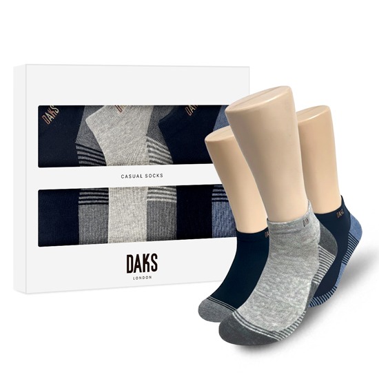 [갤러리아] 닥스 양말[DAKS]닥스양말 스니커즈오색링글 신사3족세트(20823-1) 14,000원