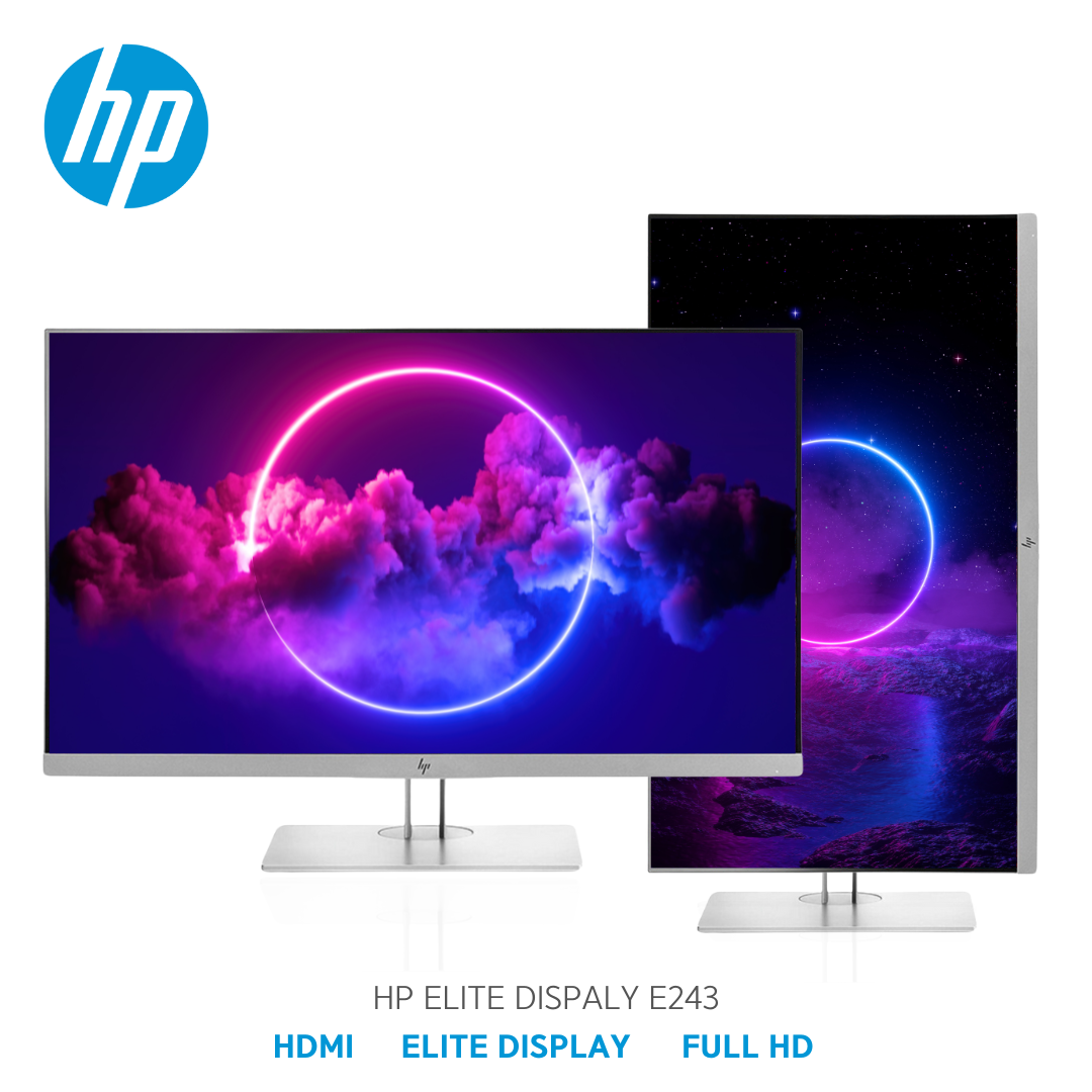 HP EliteDisplay E243 IPS FHD 24인치 피벗모니터 광시야각 HDMI DP 노트북 사무용 듀얼용 [아이리스특가] 116,700원