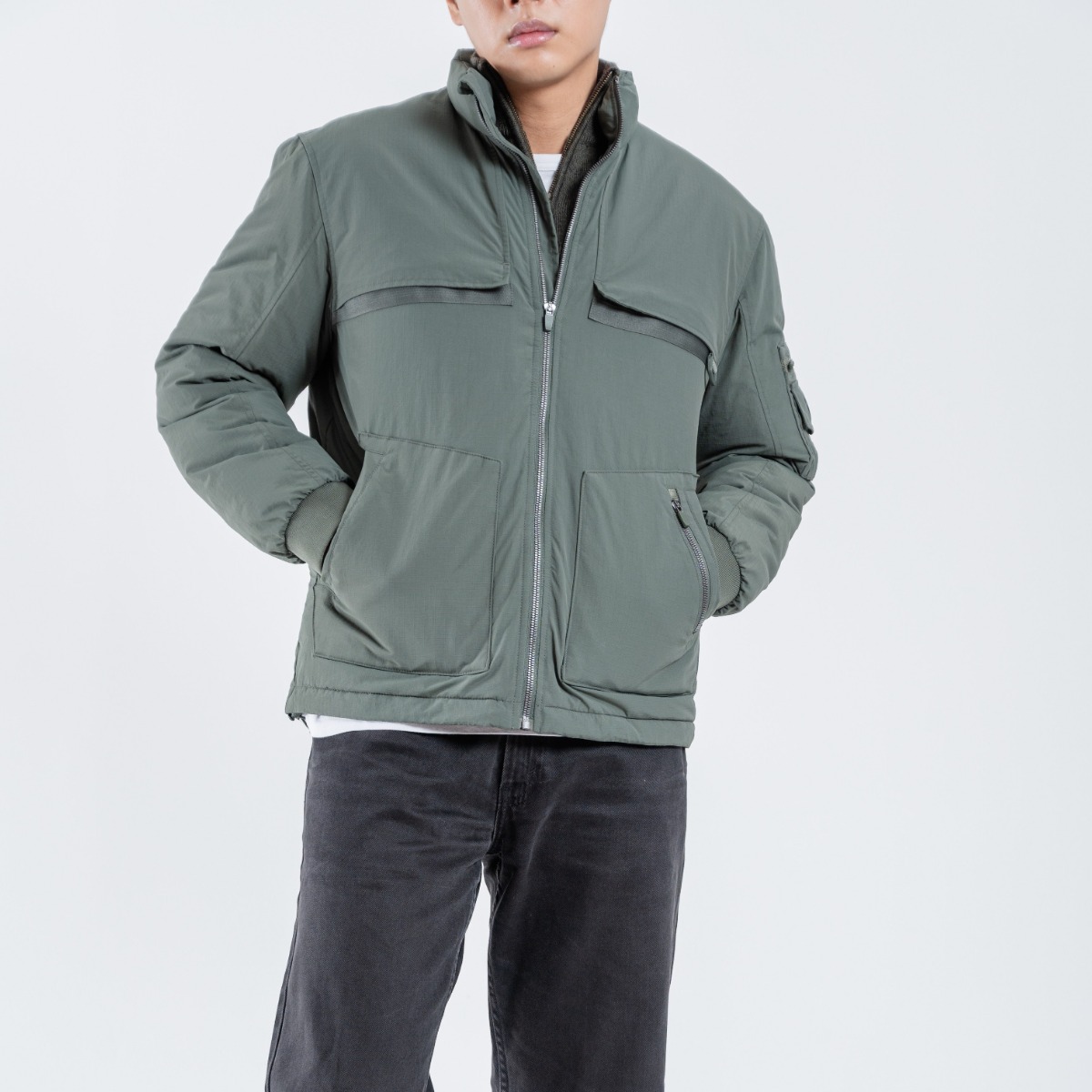 남성 헤비 패딩 자켓 점퍼 밀리터리 군용 방한 아우터 신형 방수 방풍 잠바 09 59,900원