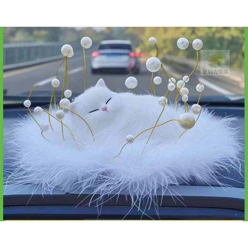 넘버링카 자동차용 대시보드 장식용 차량 인테리어 소품 인형 고급 고양이 13,900원