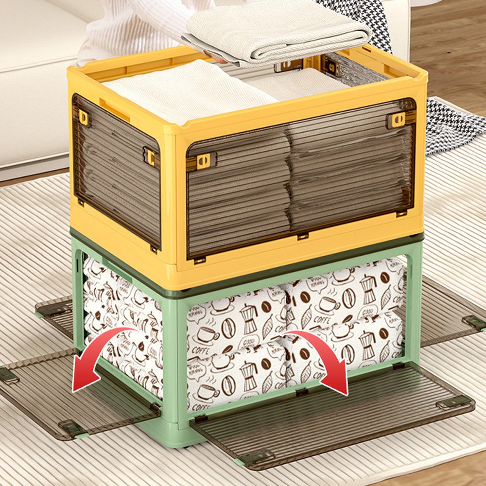 접이식 리빙박스 전면 개방 오픈형 수납 폴딩 공간박스 28L 56L 84L 143L 48,500원