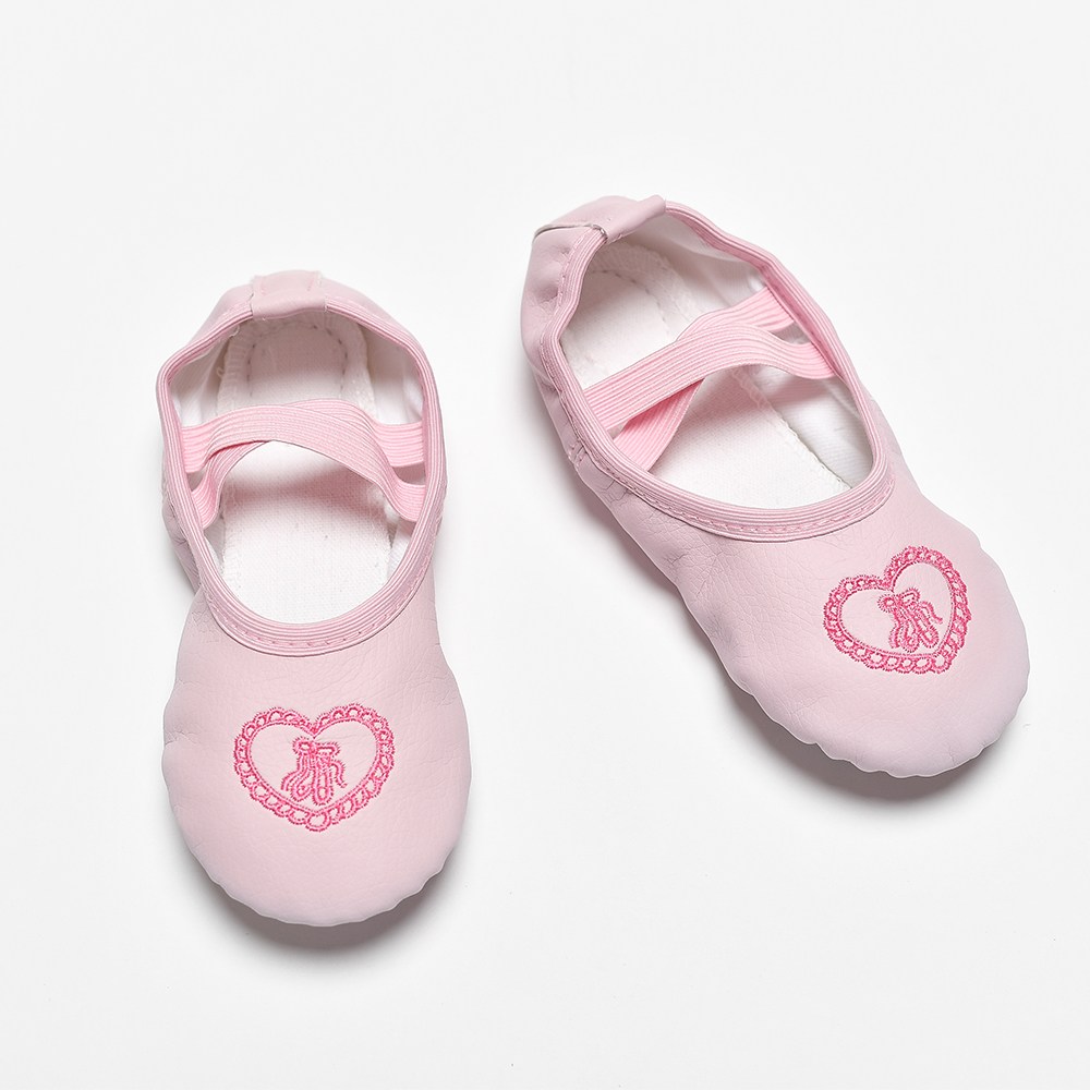 앙겔로스 핑크하트자수 발레슈즈 유아동 여아 무용 11,900원