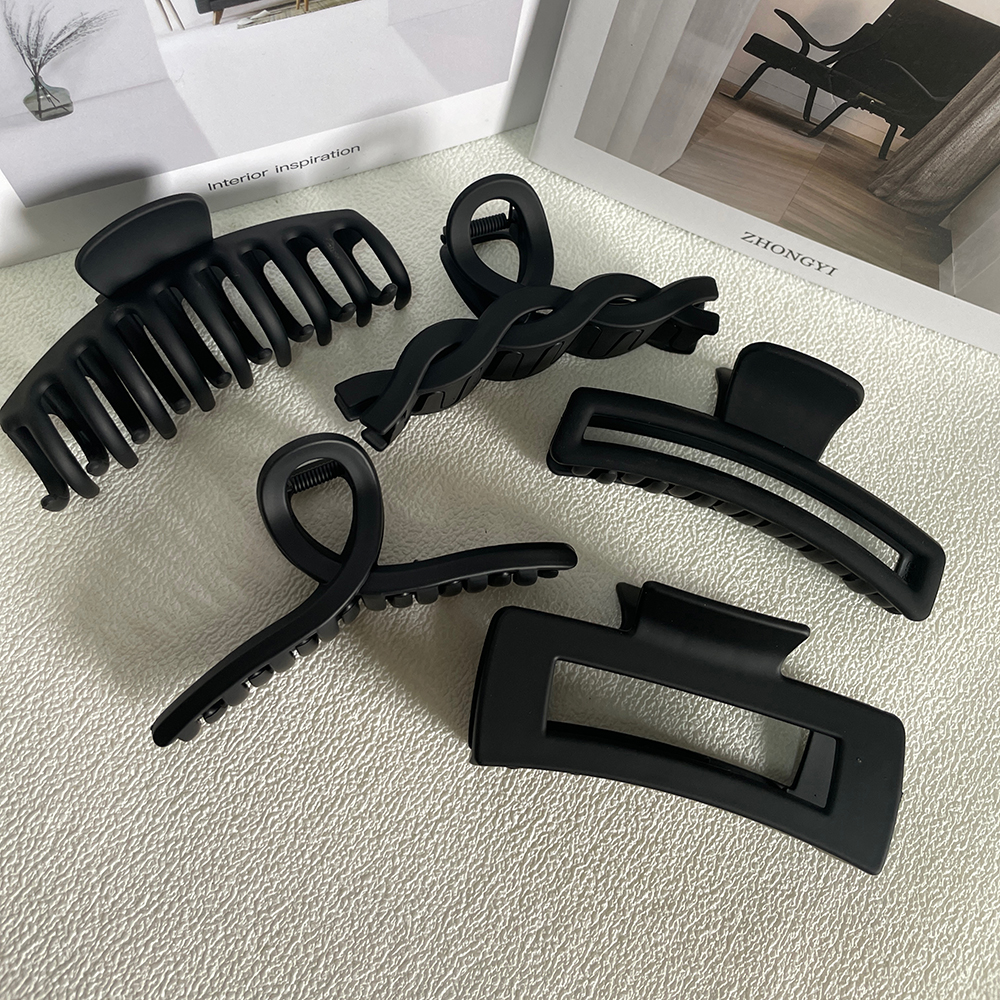 스타일플래닛 무광 매트 헤어 집게핀 5종 세트 6,900원