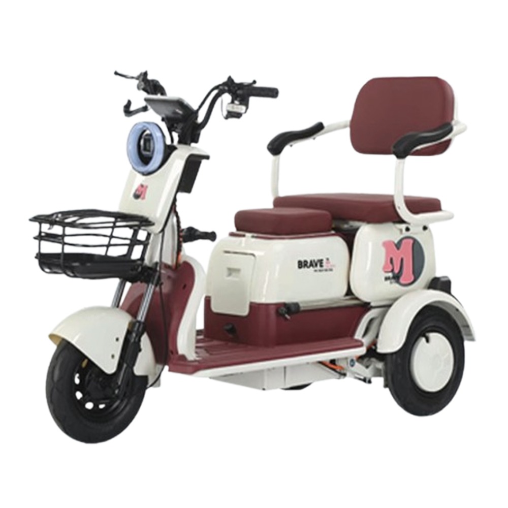 밸런트 안전한 삼륜 전동바이크 세발 전기스쿠터 출퇴근 고출력 리튬배터리 나들이 성인용, 베리핑크, a.800w_72v20a 1,235,900원