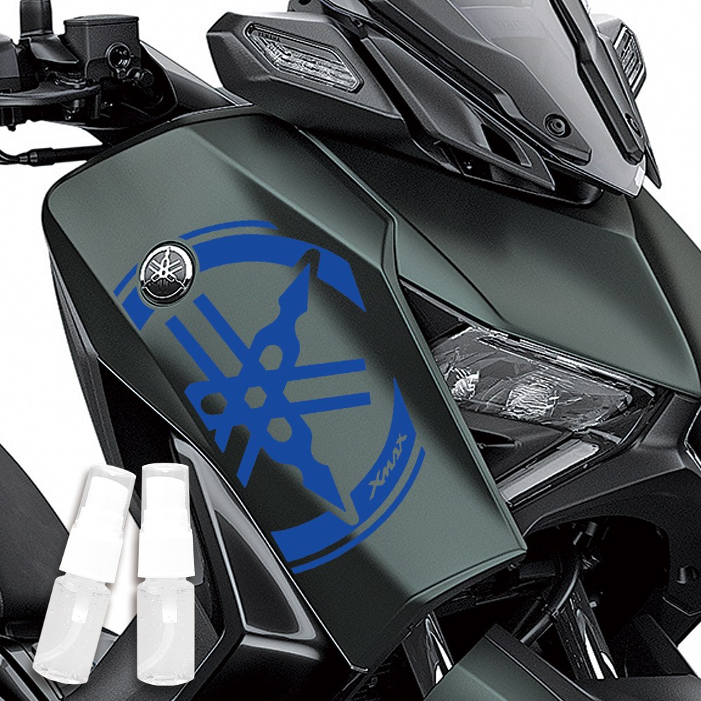 23년-25년 야마하 XMAX300 테크맥스 튜닝 프론트 데칼 로고 스티커 XM-09, 1개 24,900원