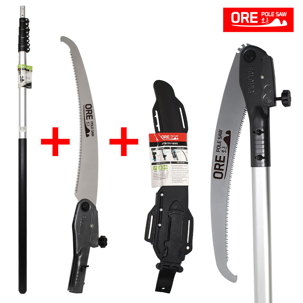 ORE오르 접이식 고지톱 장대세트 파워 전지 전정 톱 99,000원
