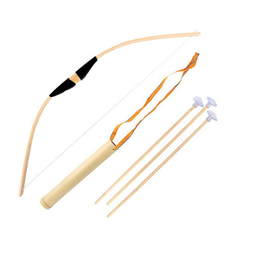 흡착큐방 대나무활 화살 화살통 세트 l 나무활 양궁 활쏘기 전통 활놀이 활쏘기 3,400원