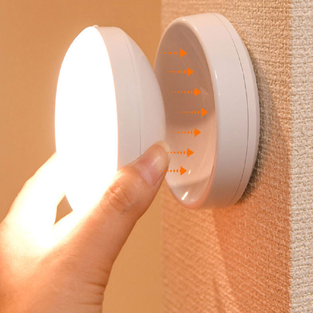 붙이는 미니 간접 발목 LED센서등 동작감지 무선 현관 화장실 계단 자석부착등, 옐로우(전구색) 14,800원