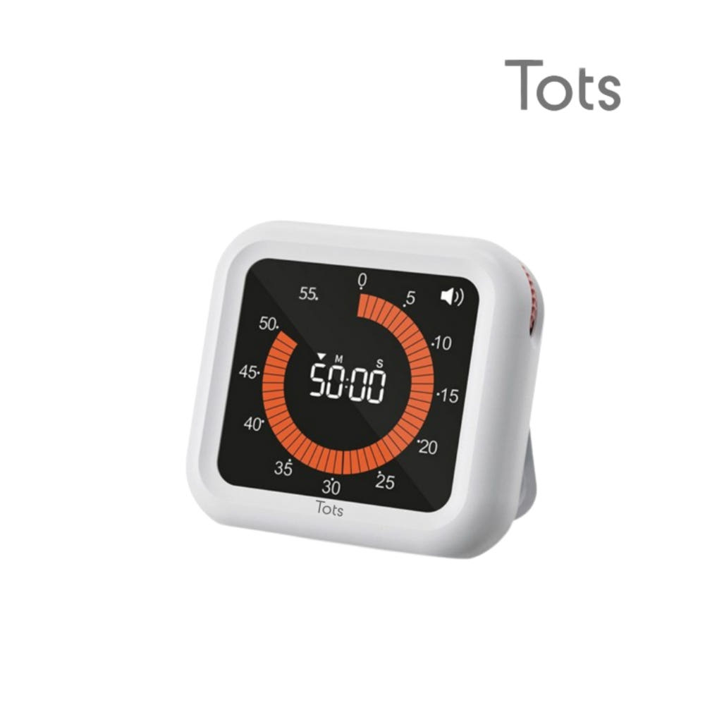 [토츠] 자기주도학습 뽀모도로 무소음 타임 자석 주방 구글타이머, 1개, 화이트 시리즈 19,500원