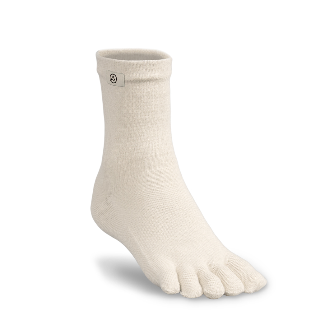 인진지 러너 세미크루 쿨맥스 러닝 중목 발가락 양말 15,900원