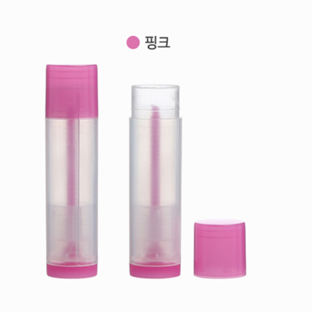 [더위치] 핑크색 립밤용기 5ml 100개 컬러 립글로스 스틱용기 고체향수 용기 챕스틱 48,000원