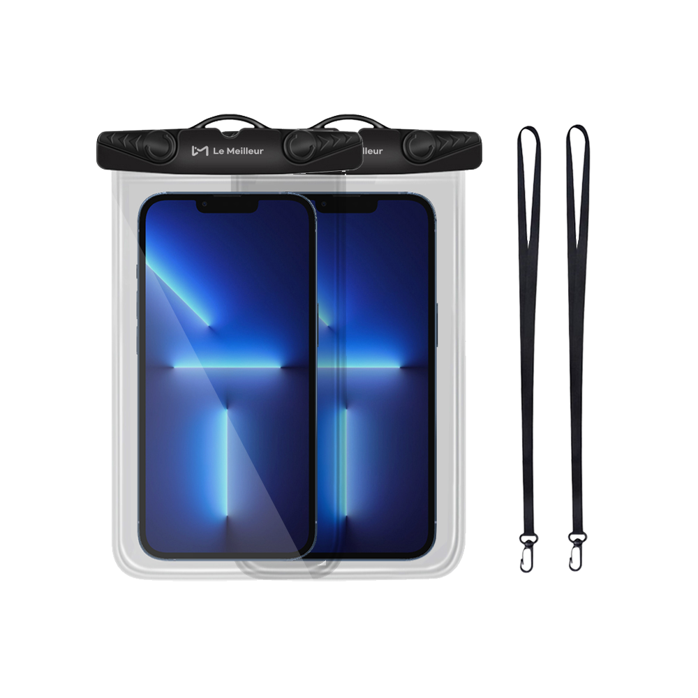 르메이어 핸드폰 방수팩 다용도 원터치 LMEA-SP1085, 블랙, 2개 14,800원