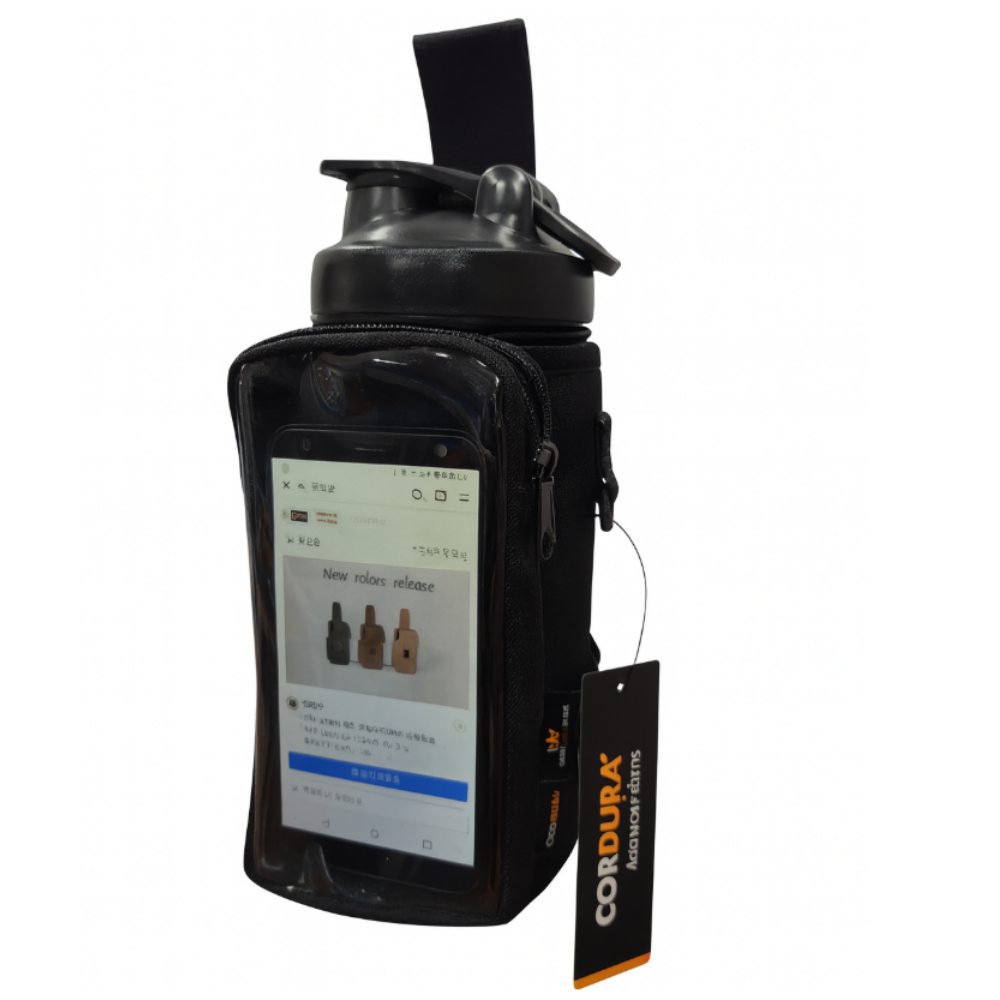 헬킹콩 투명 마그네틱 보틀 파우치 자석 물병 가방 핸드폰 터치 29,900원