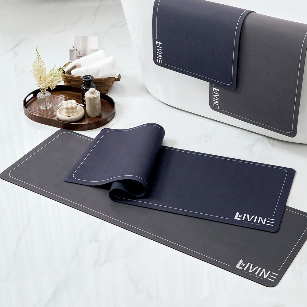 리바인 빨아쓰는 규조토 발매트 욕실매트 주방매트 화장실발매트 화장실발판, [회색] 주방용 120*40cm 17,800원