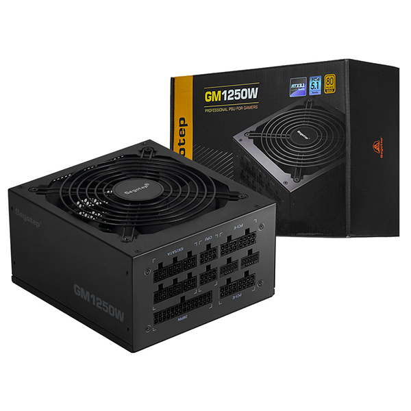 Segotep GM1250W 80PLUS GOLD 풀모듈러 ATX 3.1 (PCIE5.1) 블랙 161,500원
