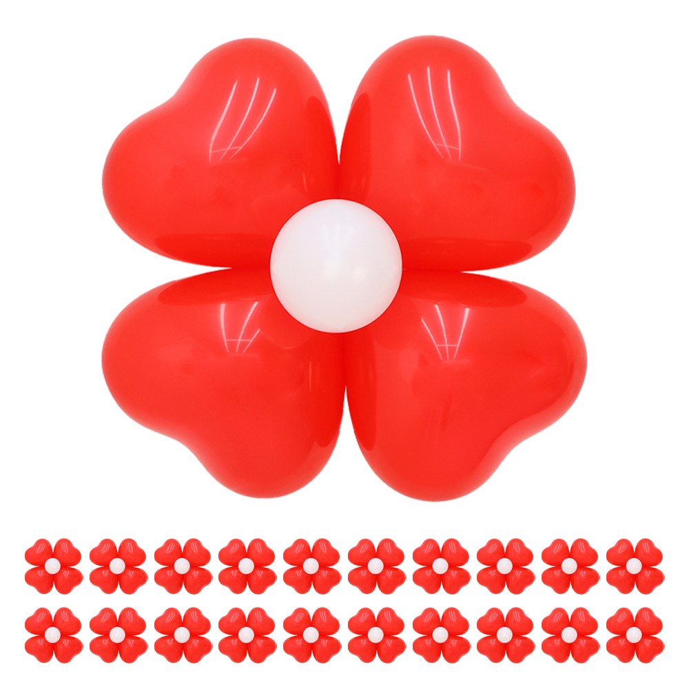 파티짱 카네이션 꽃 풍선 2단 어버이날 스승의날, 20개입, 단일색상 24,800원