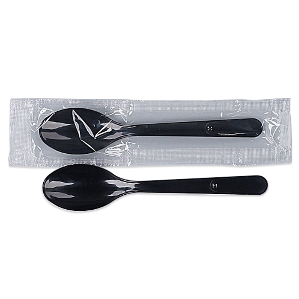 씨앤몰 JE 일회용 숟가락 개별포장 수저 흑색 46,000원