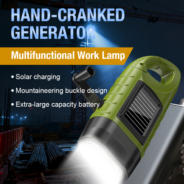 기상 라디오 다기능 FM WB 수동 크랭크 태양광 USB 충전 4000mAh 파워뱅크 LED 손전등 10,470원