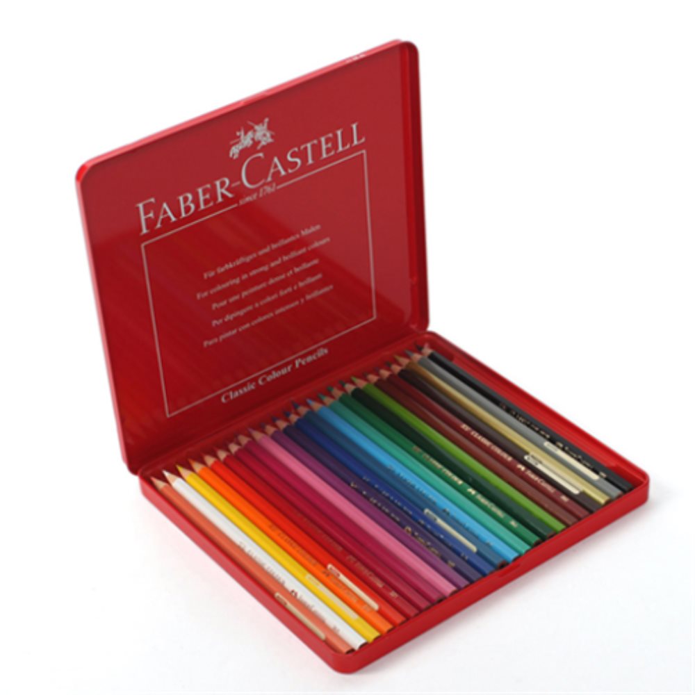 위니 보태니컬아트색연필 24색세트 어린이색연필 성인용색칠하기색연필 파버카스텔색연필 틴케이스색연필 26,200원