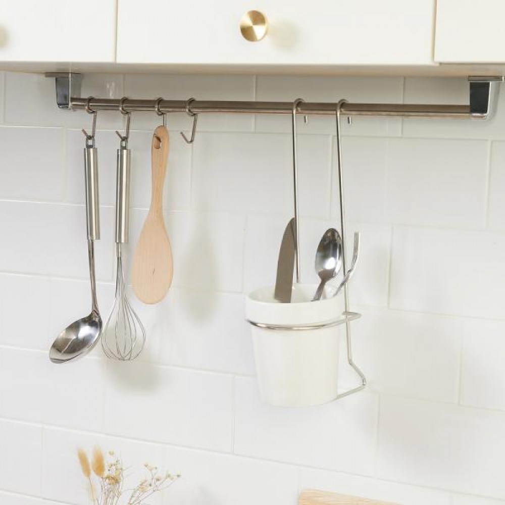 걸이형도 자기 수저 통 도자기 수저통 선반 걸이 걸이형 L 1P 세트 12,770원