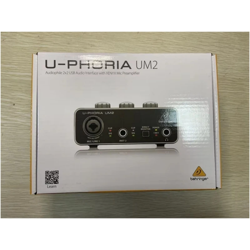 호환 BEHRINGER-UMC22/UM2 오디오 인터페이스 마이크  헤드폰 앰프 녹음 사운드 카드 89,800원