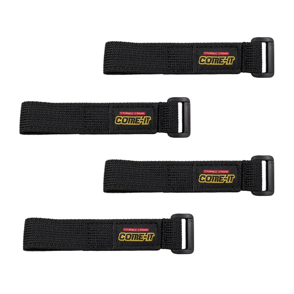 탄성 벨크로 찍찍이 압박 선정리 케이블타이 멀티탭 충전기 선정리 링벨트, 블랙, 4개 6,200원