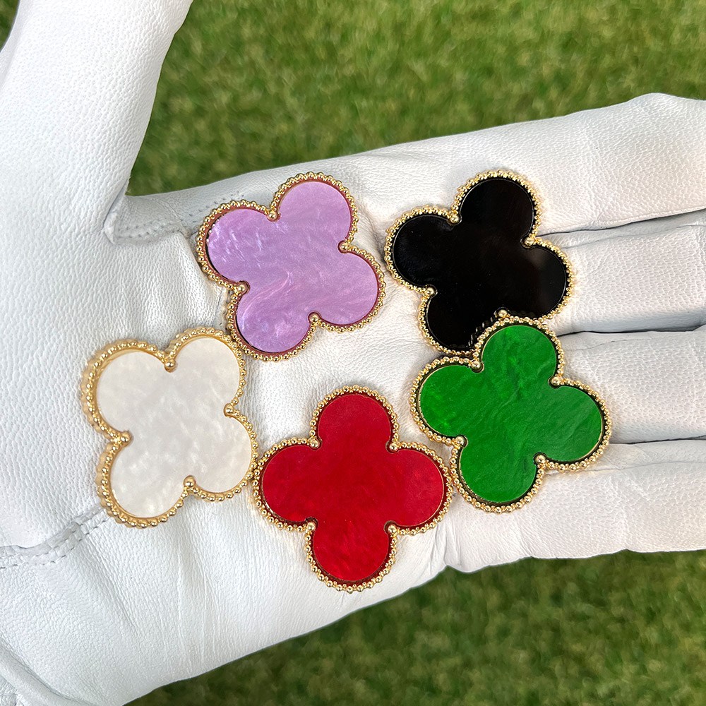 골프유단자 골프 볼마커 클로버 볼마크 5종세트 자석햇클립 포함, 5개 14,800원