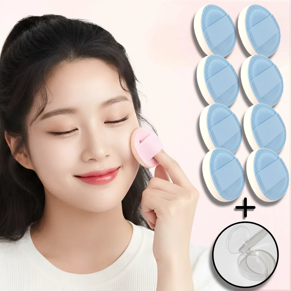 모노제이 아기궁둥이 모찌 손가락 미니 퍼프, 8개, 블루 11,100원