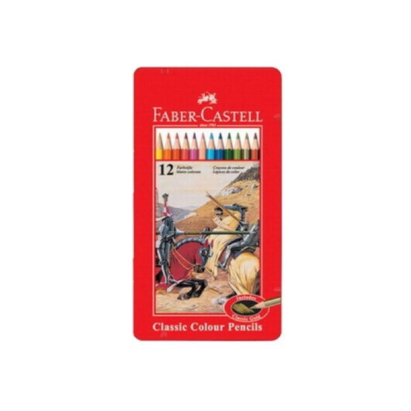 파버카스텔 유성 색연필(12색/틴케이스) 일반색연필115844, 단품, 1개 6,950원