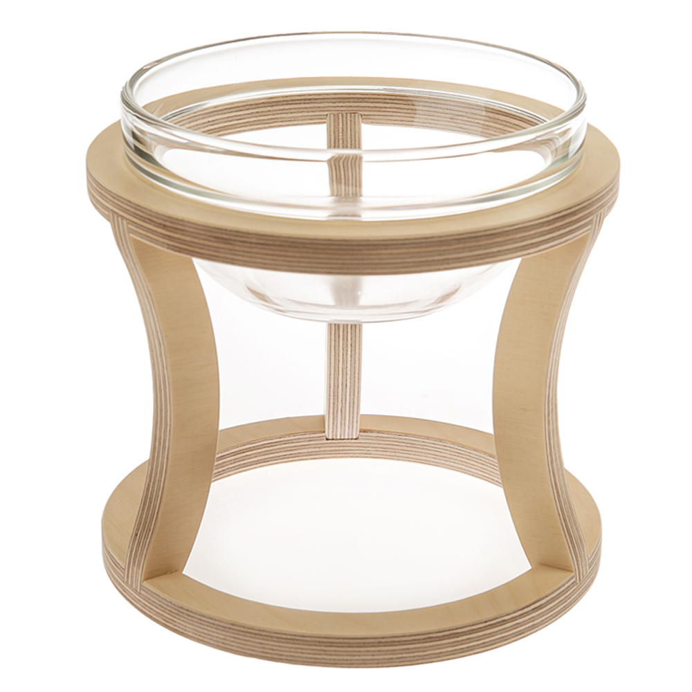 까사미코 반려동물 원목 유리 물그릇 1구 특대형 24,390원