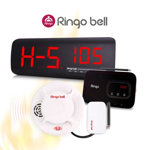 링고벨 무선 화재감지기 모니터수신기 RF 중계기 GX-8200 1대 세트 화재발생 알림, 1개 267,500원