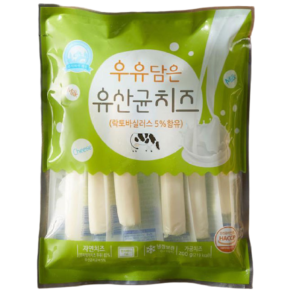풍부한 영양간식 세인 우유담은 유산균치즈 200g 58,900원