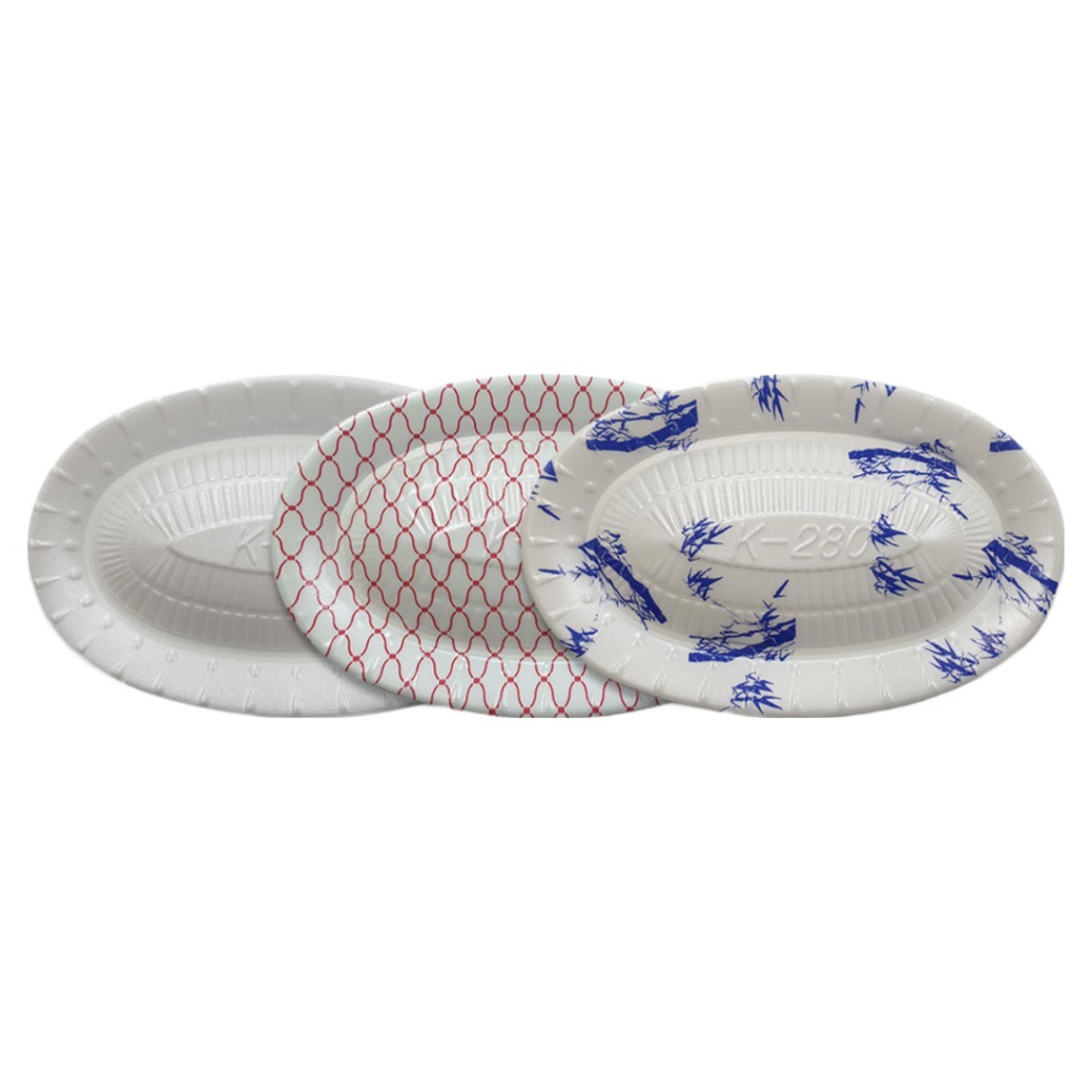 PSP 트레이 280호 소량 회접시 정육접시 백색, 300개입, 1개 33,800원