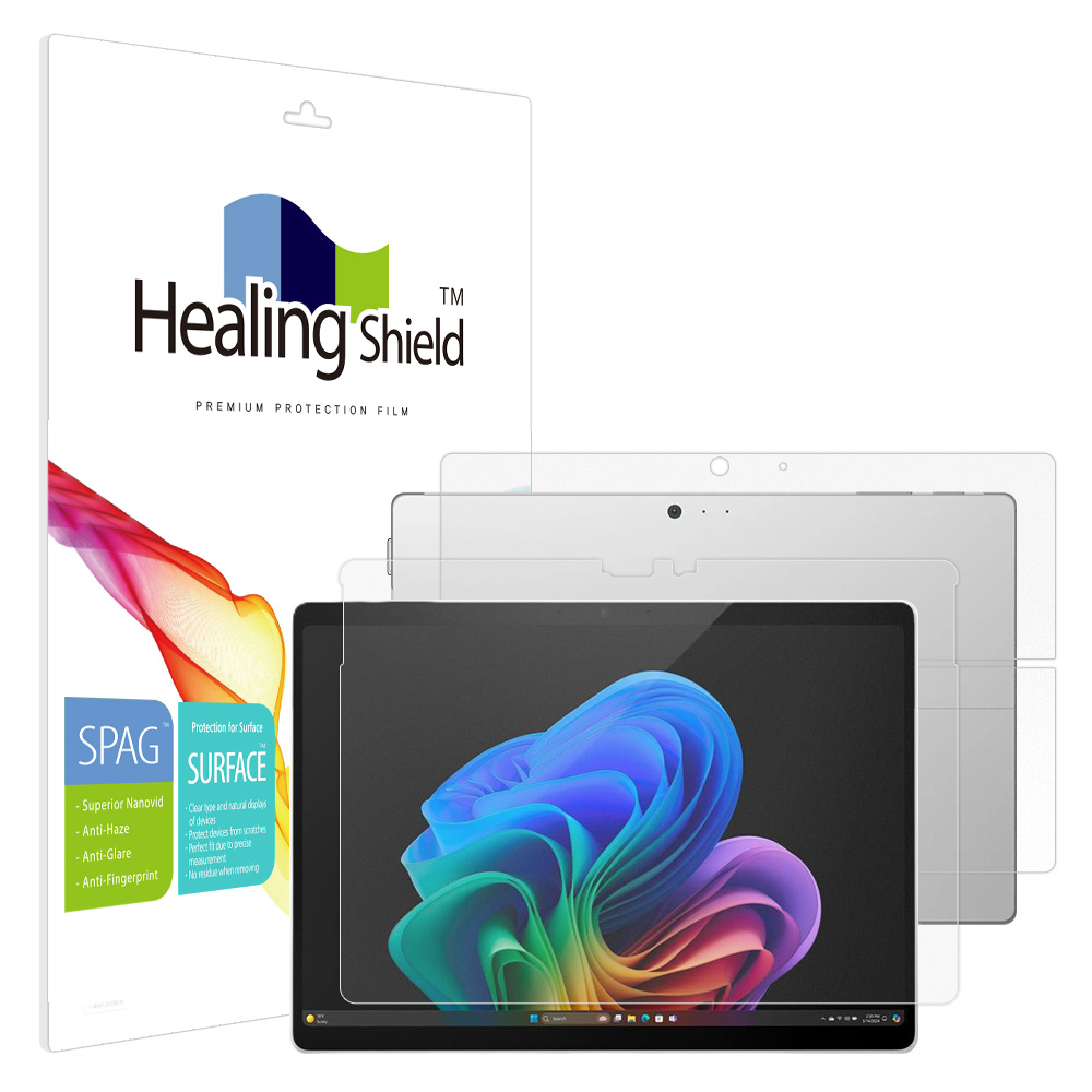 힐링쉴드 서피스프로11 슈페리어 저반사 액정보호필름1매 후면1매, 단일상품, 1개 33,120원