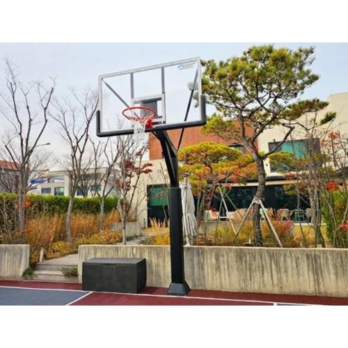 월드스포츠산업 고정식농구대 단면 국민체육진흥공단모델 백보드하단보호 WDB-1080-2 2,693,460원