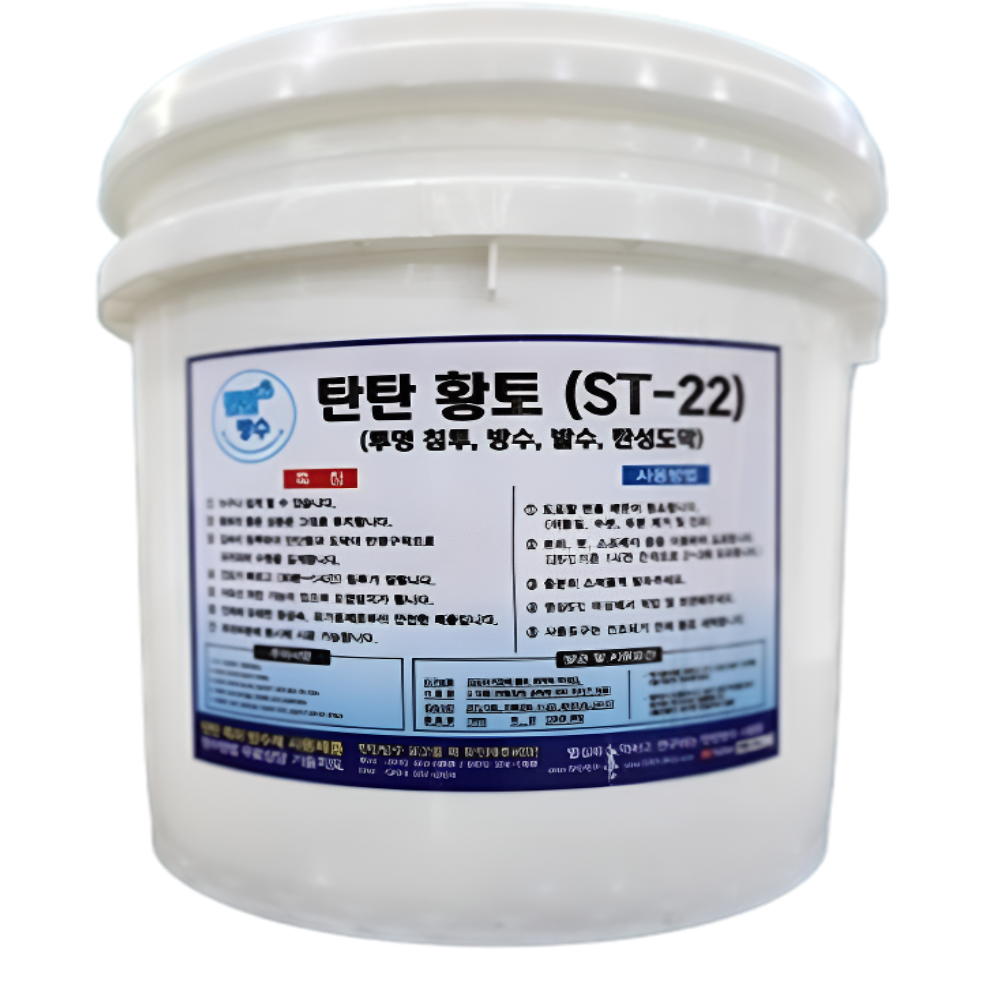 탄탄mall 황토ST-22 셀프방수 투명색방수제 탄탄방수, 1개, 4kg, 무색 55,000원
